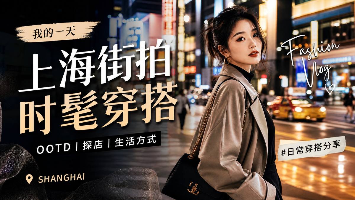 香蕉视频时尚视频-上海街拍穿搭视频